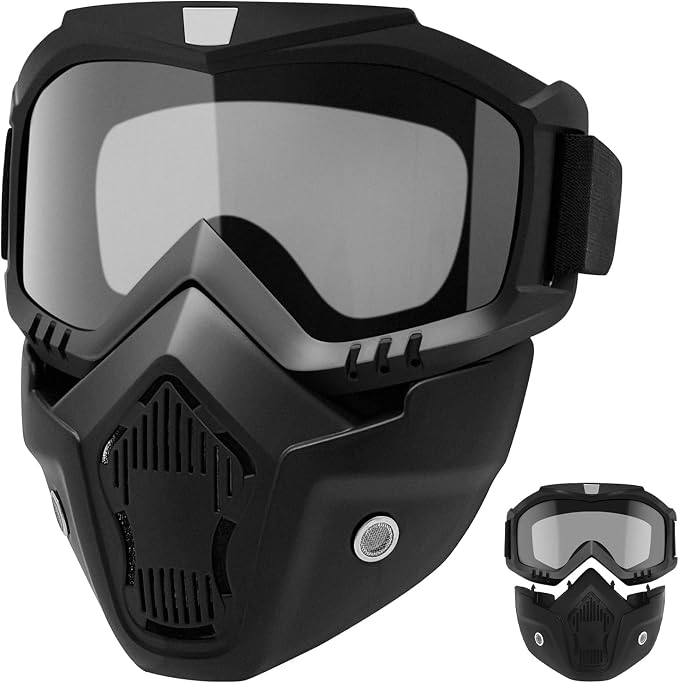 Mask with Goggles